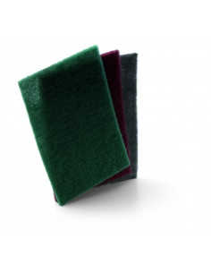 Metal wool brushing pad