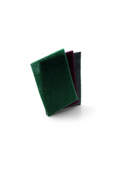 Metal wool brushing pad