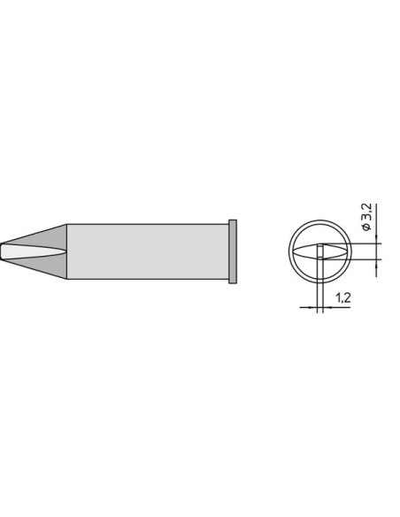 Pájecí hrot XHT-C