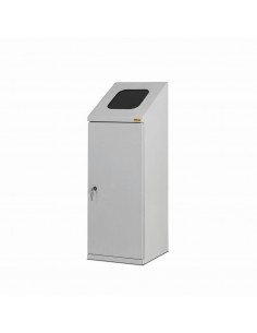 ESD odpadkový koš 120 litrů, šedý