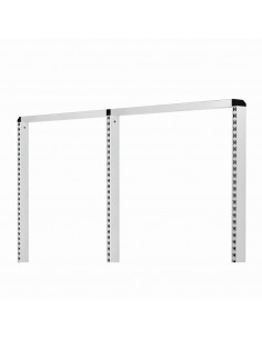Perforovaný krátký rám pro příslušenství 2x 900 mm