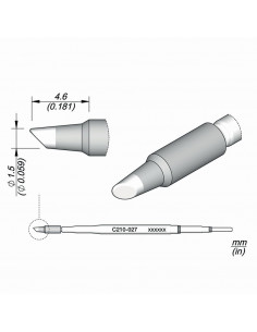Pájecí hrot C210-027