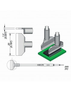 Pájecí hrot C420-278