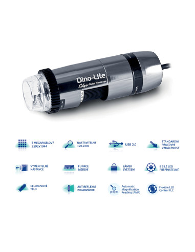 Univerzální USB mikroskop Dino-Lite Edge AM7515MZT