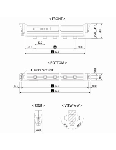 Ionisation rod SIB7-540