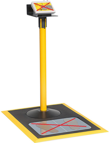 Sloupek s držákem pro testery PGT120 a PGT130