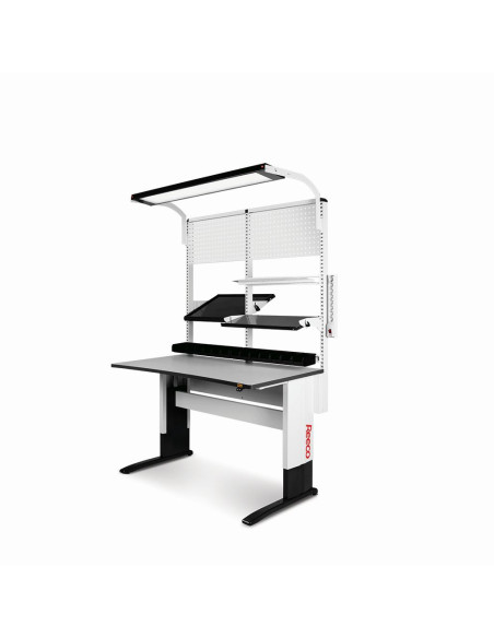 Konstrukce antistatického ESD stolu Reeco Premium s elektromotorem 1830 x 750 mm