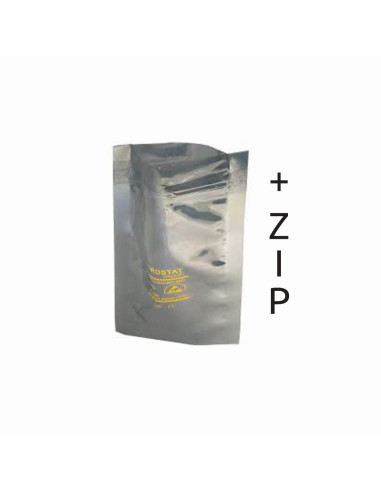 ESD Shielding Bags with Zipper, 203 x 254 mm, 76 um