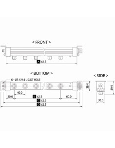 Ionization rod SIB1-224A 2