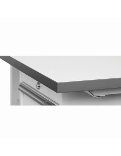 Round ESD table top 1830 x 750 mm 2