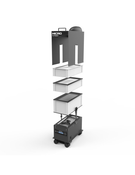 Filtrabox Micro SF extraction unit for soldering