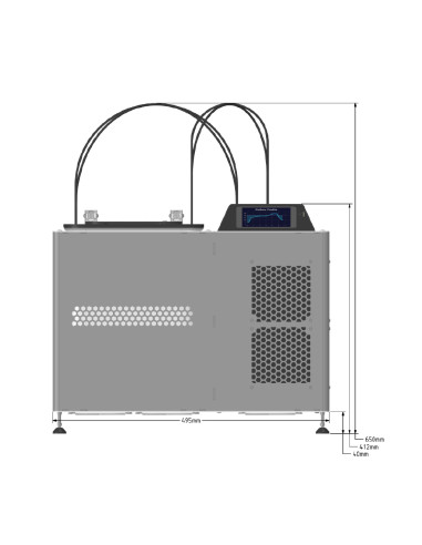 VPO benchtop vapour brazing furnace