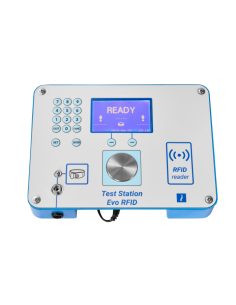 ESD turnstile PREMIUM with tester Test Station EVO, RFID 125 kHz 2
