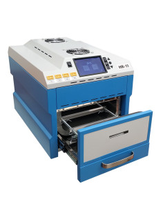 Reflow oven with HR-11 data logger