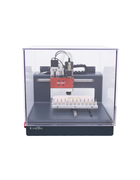 CNC milling machine for PCB production MIPEC 4MILL300ATC with automatic tool change